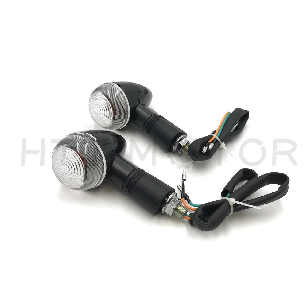 Bullet Turn Signals for Universal Motorcycle (Amber)