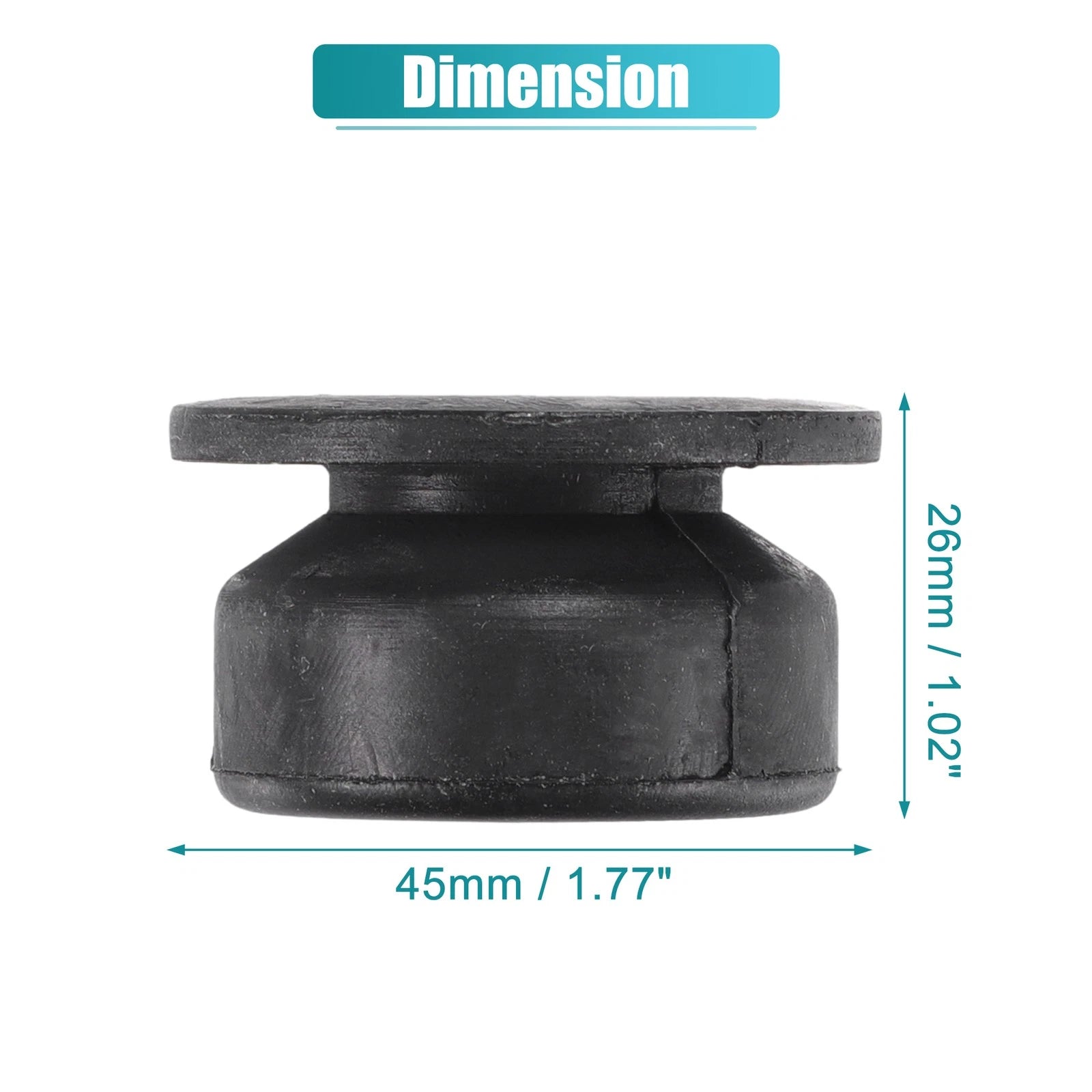 2X Lower Radiator Mount Insulator No. 74172-SR3-000 for Honda Accord (1996–1998)