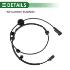 ABS Wheel Speed Sensor No. 4670A819 for Mitsubishi Outlander (2003–2023)