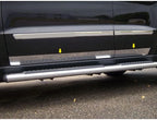 4p Luxury FX Chrome 3.375' Accent Door Molding Trim For 2011-2021 Grand Cherokee