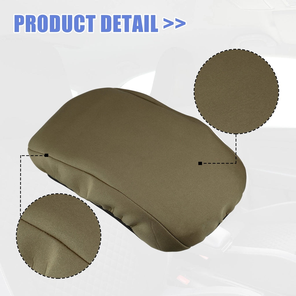 Center Console Armrest Cover for Chevrolet Equinox (2018–2023) Deep Brown 767153487552