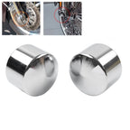Front Axle Cap Nut Cover for Harley Touring Road King Street Glide Dyna