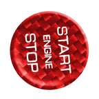 Engine Start Stop Button Trim for Land Rover Discovery (2016–2019) Red