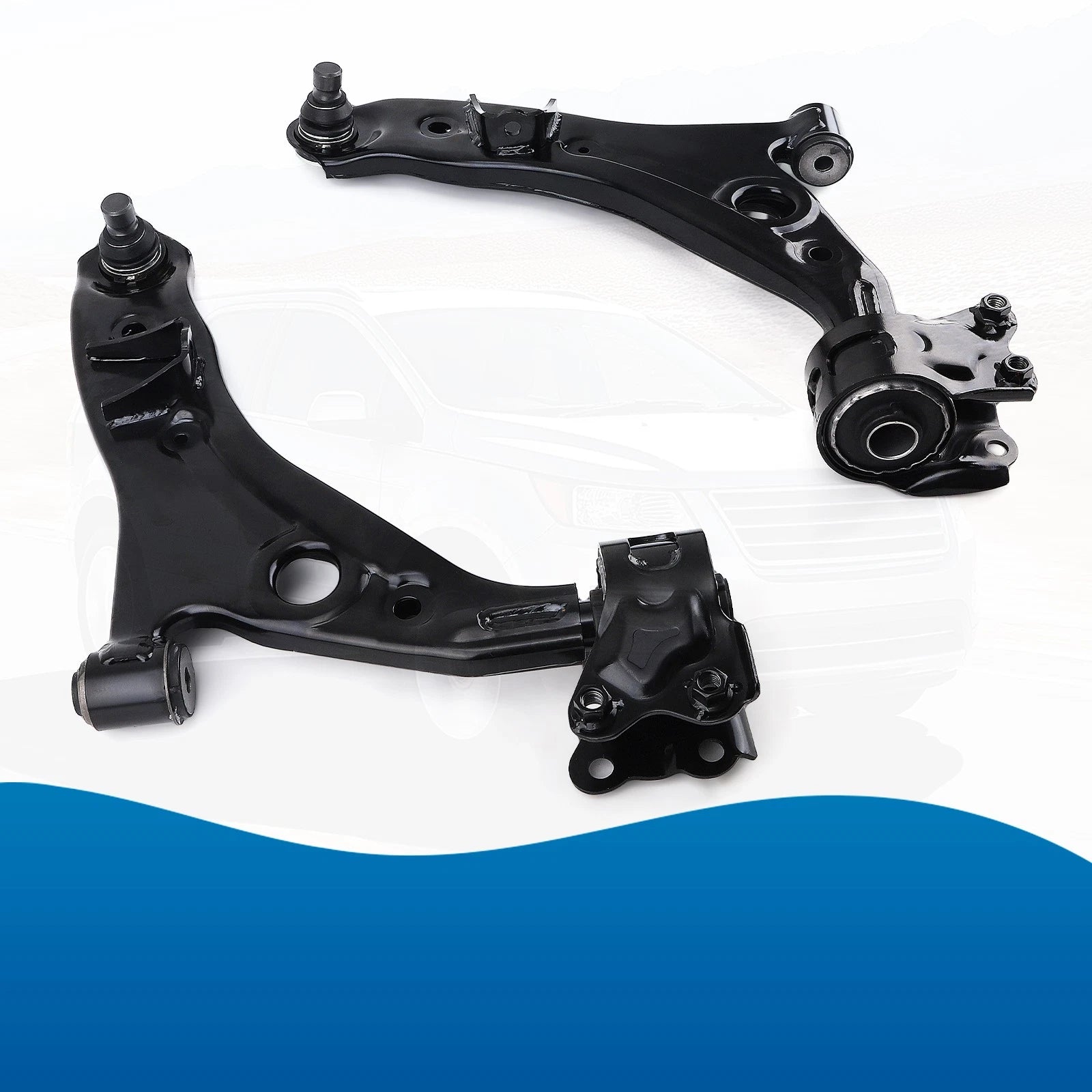 2X Front Suspension Lower Control Arm w/ Ball Joint for Lincoln MKX (2007–2015)