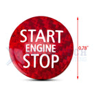 Real Carbon Fiber Push Start Button Cap Cover for MINI Cooper (2011-2024)
