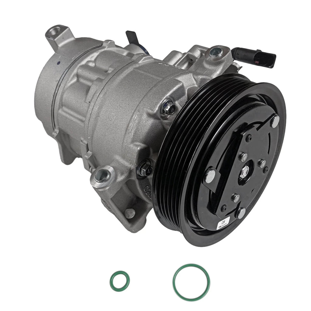 AC Compressor w/6-Groove Pulley for Audi Q7 A6 Quattro A7 Quattro (2006–2015)