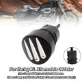 Oil Dipstick Tank Cap Plug for Sportster XL883 XL1200 (2004–2016) Black