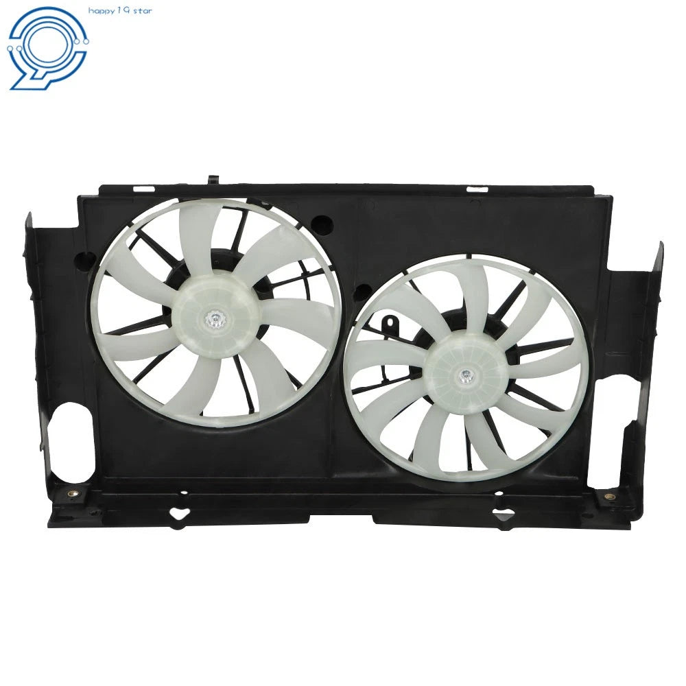 AC Dual Radiator Condenser Cooling Fan Assembly for Toyota RAV4 (2013–2017)