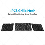 3X ABS Front Grille Mesh Insert Kit for Jeep Grand Cherokee (2014–2016)