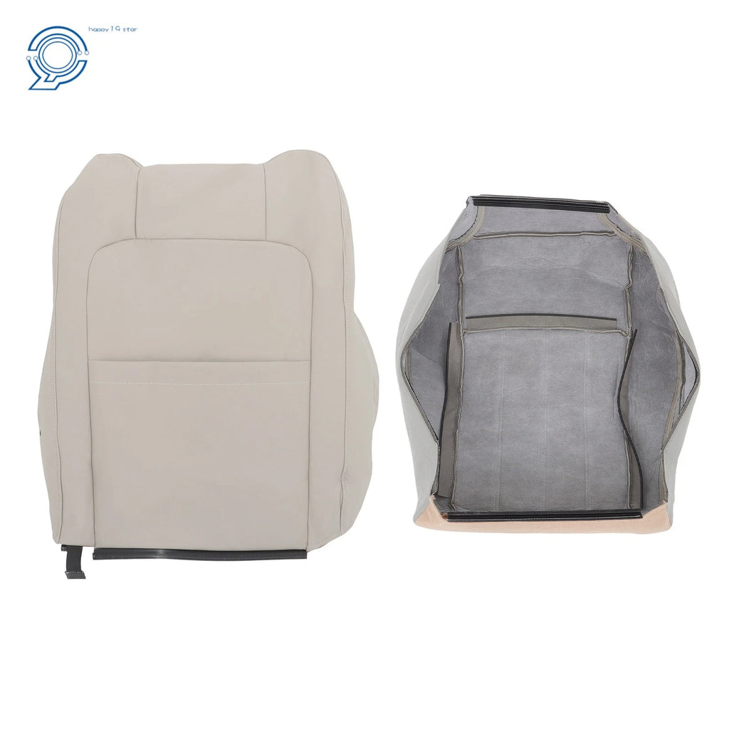 2Pcs Leather Back Seat Cover for Chrysler 300C (2005–2010) Gray