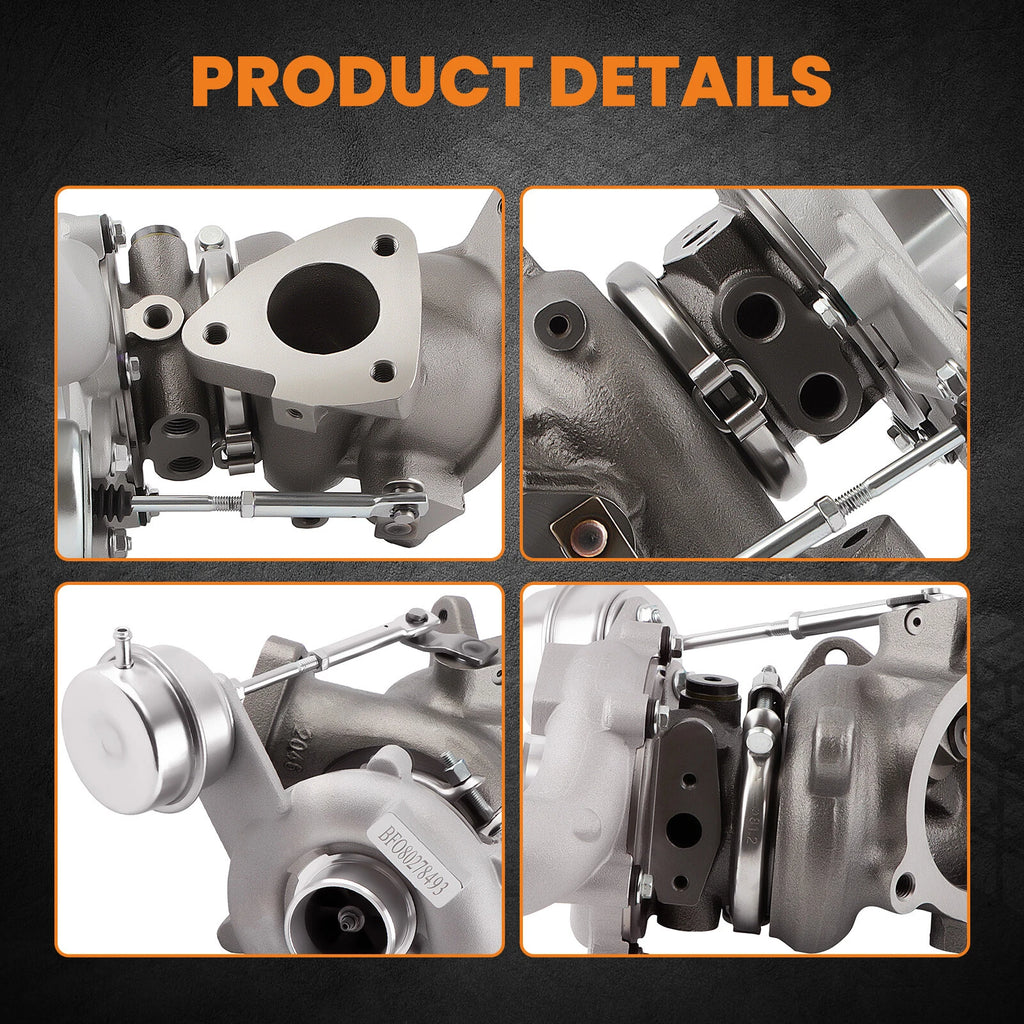 Twin Turbochargers for Ford Explorer, Flex, Lincoln MKT, MKS 3.5L (2010–2019)