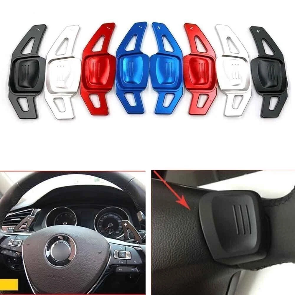 Steering Wheel Paddle Shifter Extension for VW Golf 7 MK7 MK7.5 Atlas Tiguan