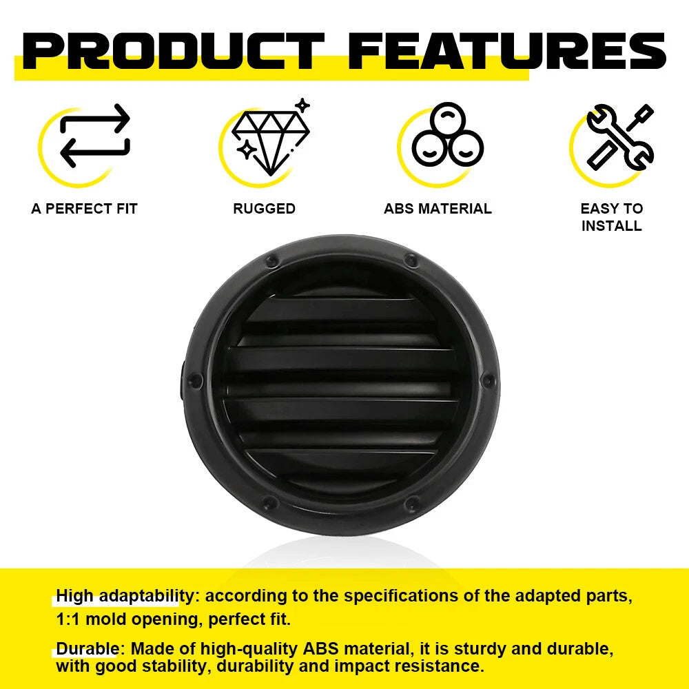 Fog Light Set Cover for Toyota Highlander (2004-2007)