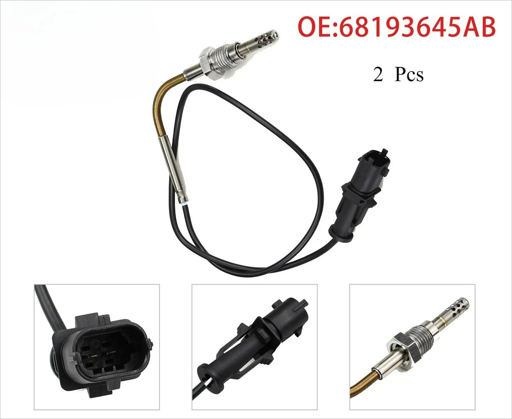 Exhaust Temp Sensor 2 x for RAM 1500 Jeep Grand Cherokee (2014–2018)