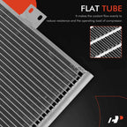 A/C Condenser with Bracket for Jeep Wrangler (2000-2006)