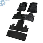 Set of 5 Black TPE Floor Mats + Cargo Liner for Ford Expedition/Max (2018–2024)