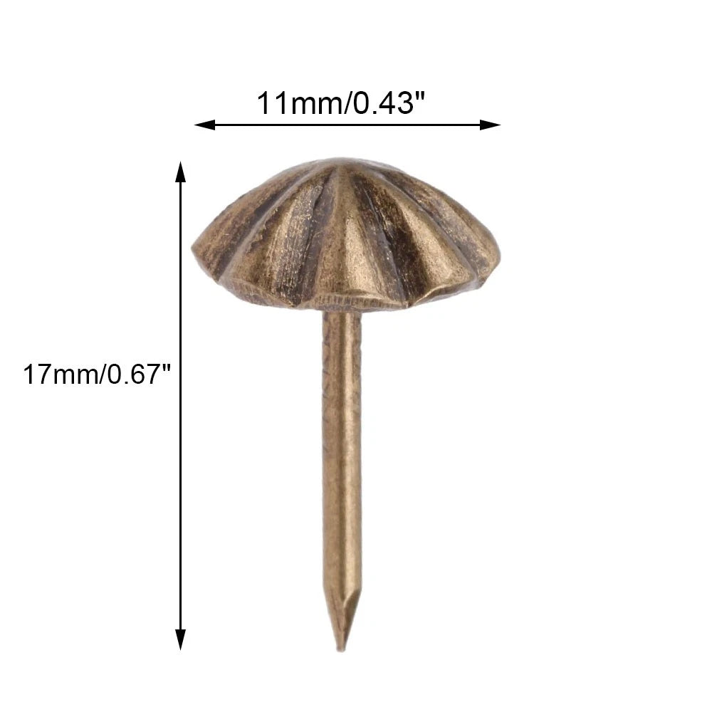 100Pcs Decorative Upholstery Nails for Furniture (No Specific )