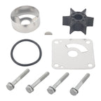 Water Pump Impeller Kit for Yamaha 2-Stroke 20 25 HP Outboards (6L2-W0078, 20D, 25N)