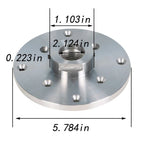 6" Chuck for Reverse Turning Spindle (Universal Fit)