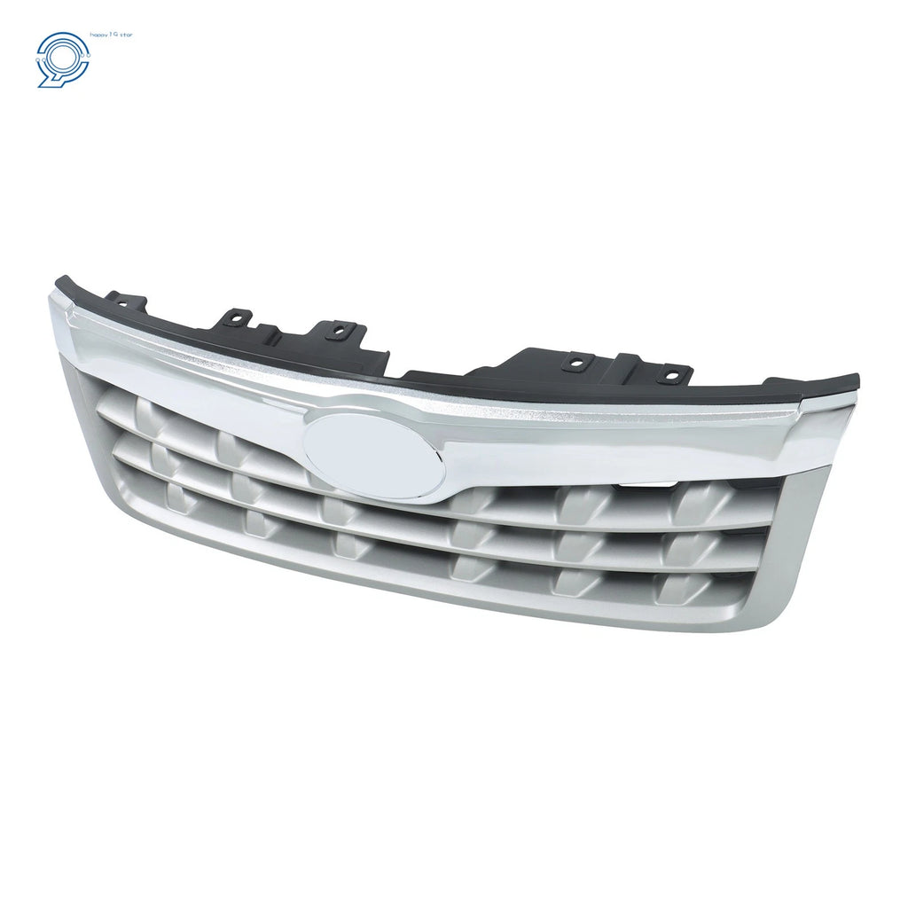 Front Upper Grille for Subaru Forester (2011-2013) Chrome/Gray