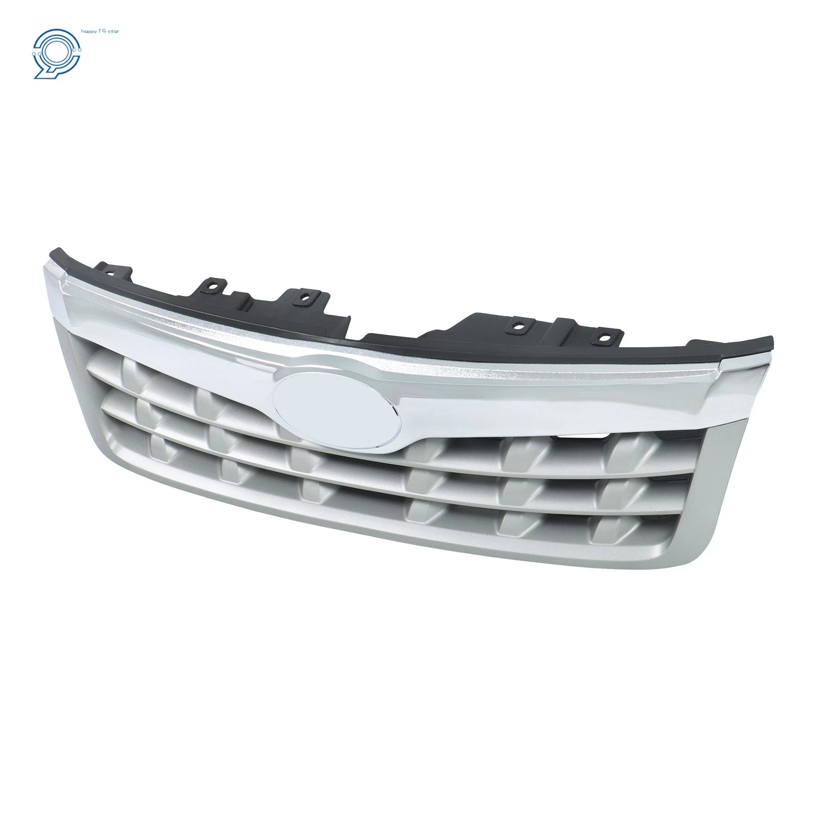 Front Upper Grille for Subaru Forester (2011-2013) Chrome/Gray