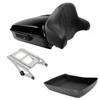 Chopped Trunk Backrest Pad for Harley Touring Street Glide (2014–2026)