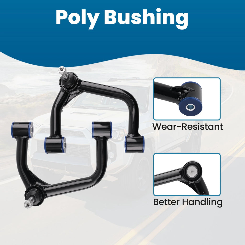 Front Upper Control Arms for Toyota FJ Cruiser (2007–2014) 4Runner (2003–2023)