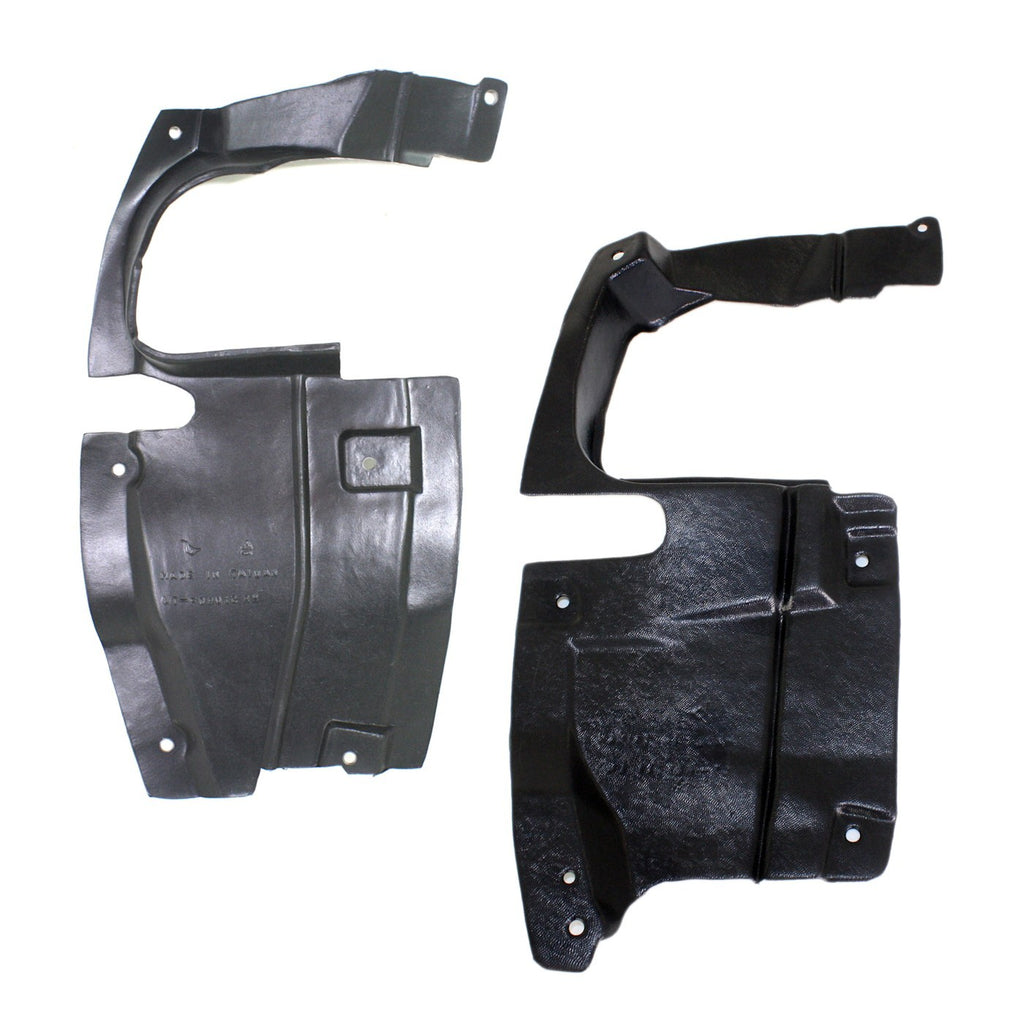 Set of 2 Engine Splash Shields for Ford Fusion (2006–2012) Front Left & Right