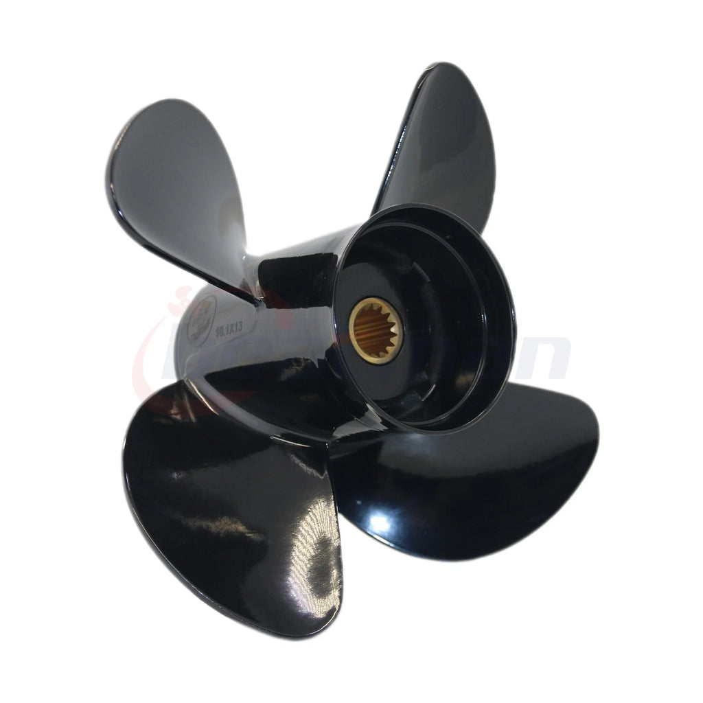 10.2"x12" Aluminum Pitch Propeller for Suzuki 25-30hp (10 Tooth, 4 Blade)