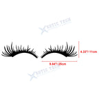 4Pcs 3D Car Eyelashes Decal Sticker for Headlight Fog Light (2000-2020)