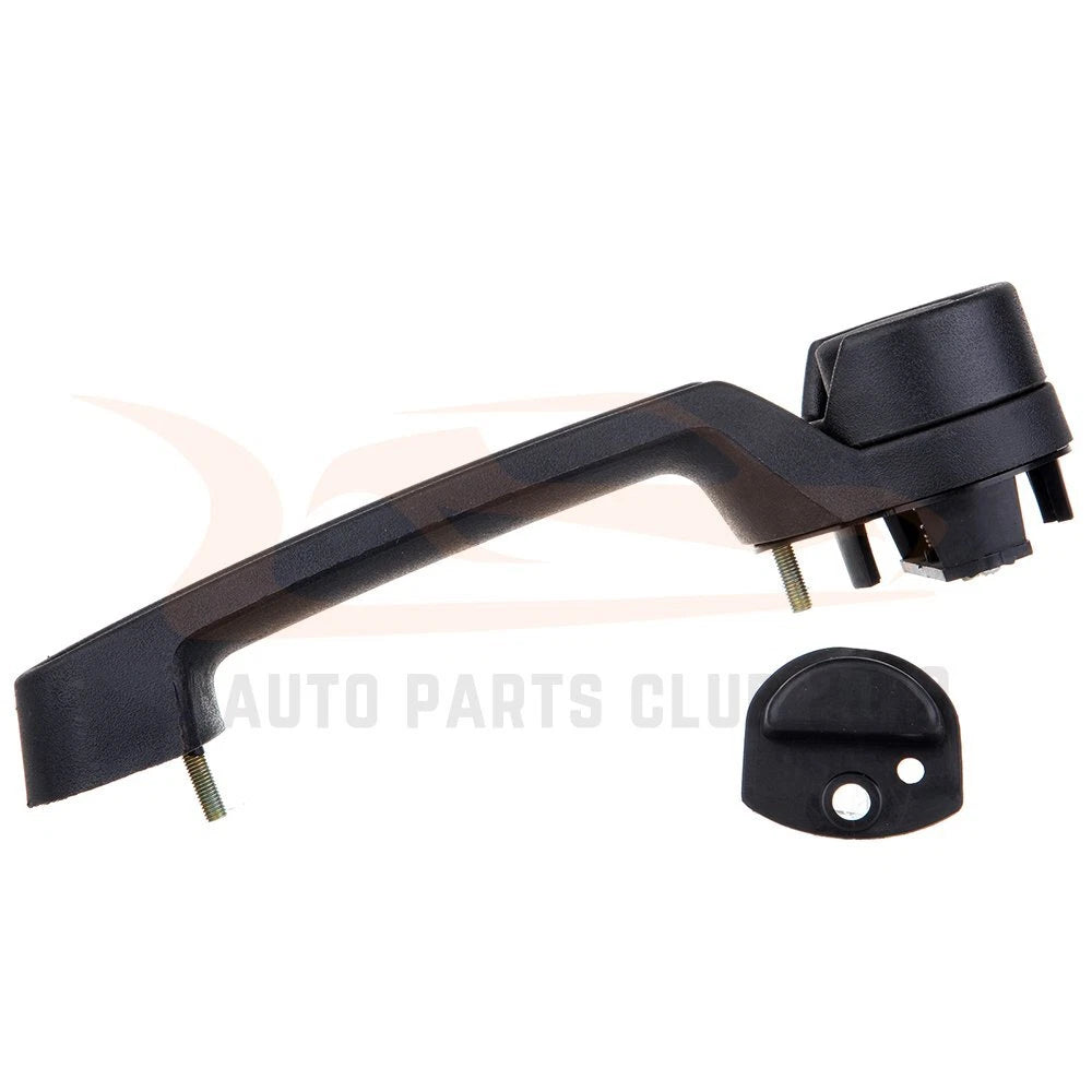 Set of 4 Black Exterior Door Handles for Jeep Liberty (2008–2012)