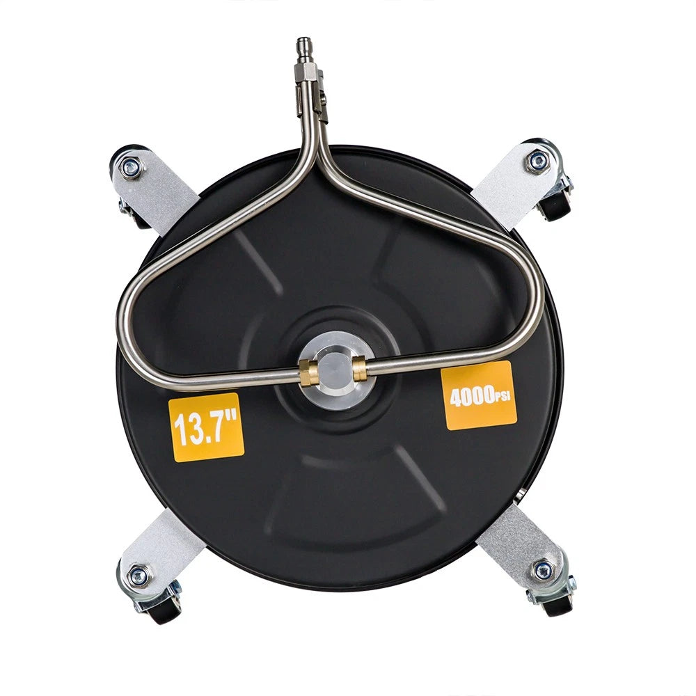 13.7" Surface Cleaner for Pressure Washer 4000 PSI