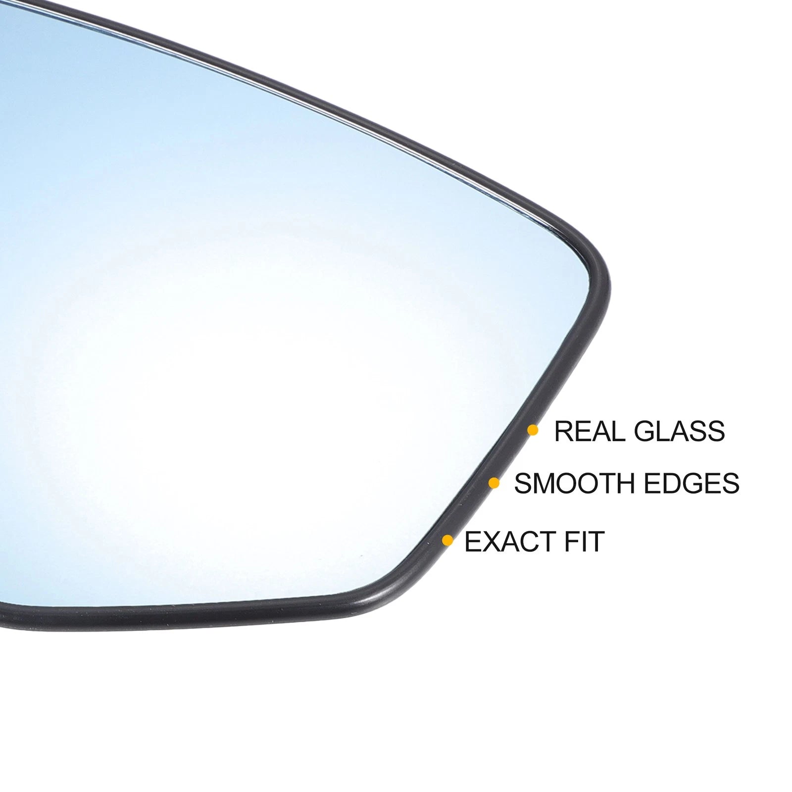 Left Side Blue Heated Mirror Glass for Honda Accord (2008–2010)
