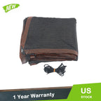 30 FT Round Fine Mesh Leaf Net Cover for Above Ground Pool