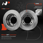 Front Disc Brake Rotors and Ceramic Pads for Toyota 4Runner Tacoma (1996–2002)