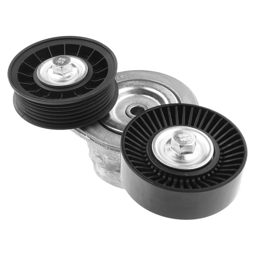 Belt Tensioner Assembly with Dual Pulley for Dodge Dakota (2005–2011)