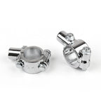 1" 25mm Handlebar 10mm Thread Mirror Mount Holder Clamp for Motorcycle