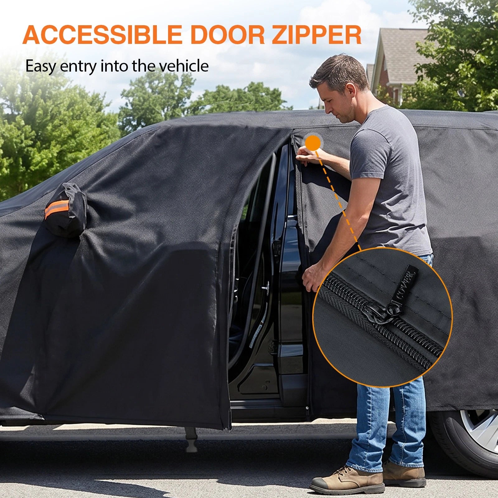 Car Cover Waterproof All Weather for
