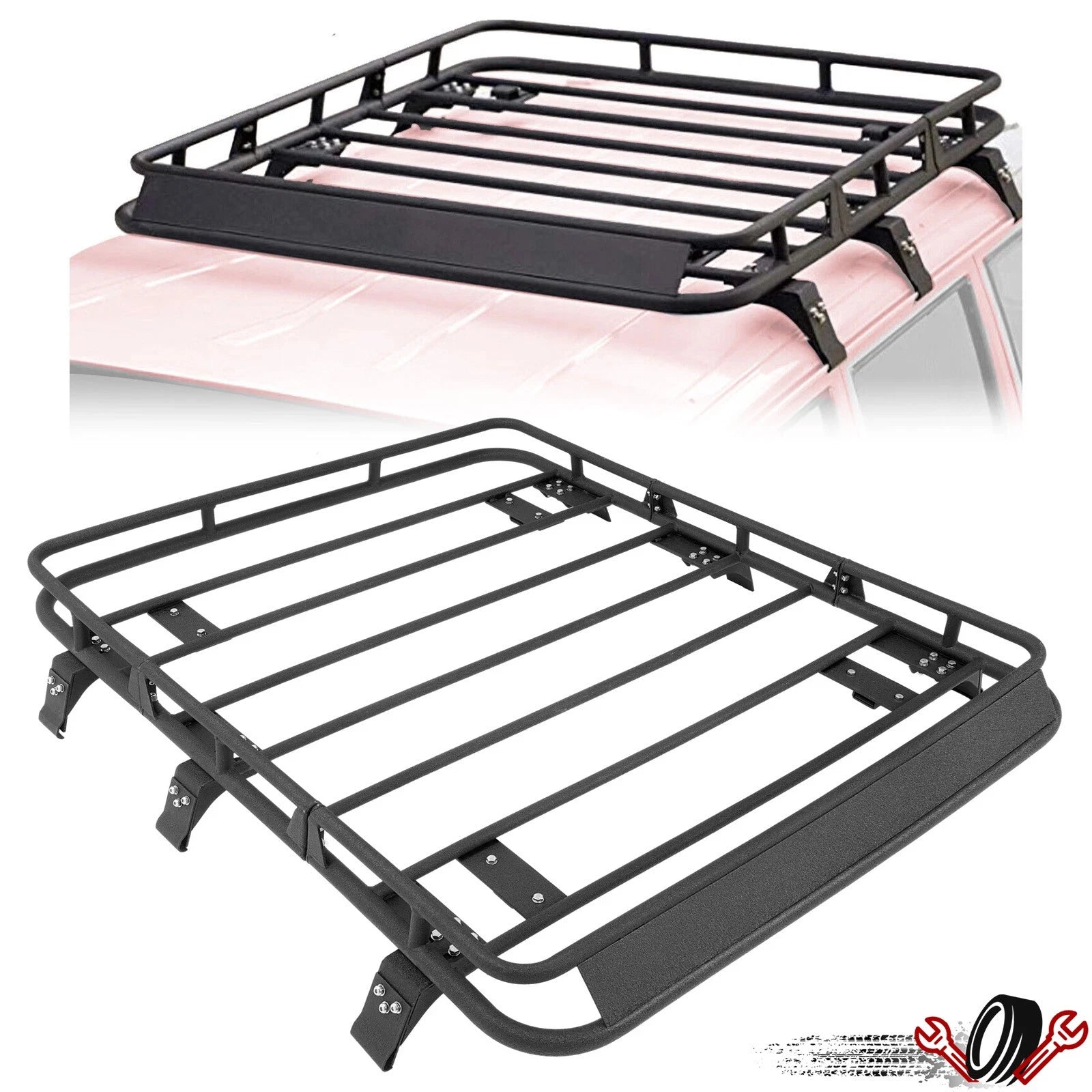 Roof Rack Cargo Carrier for Jeep Cherokee XJ (1984–2001)