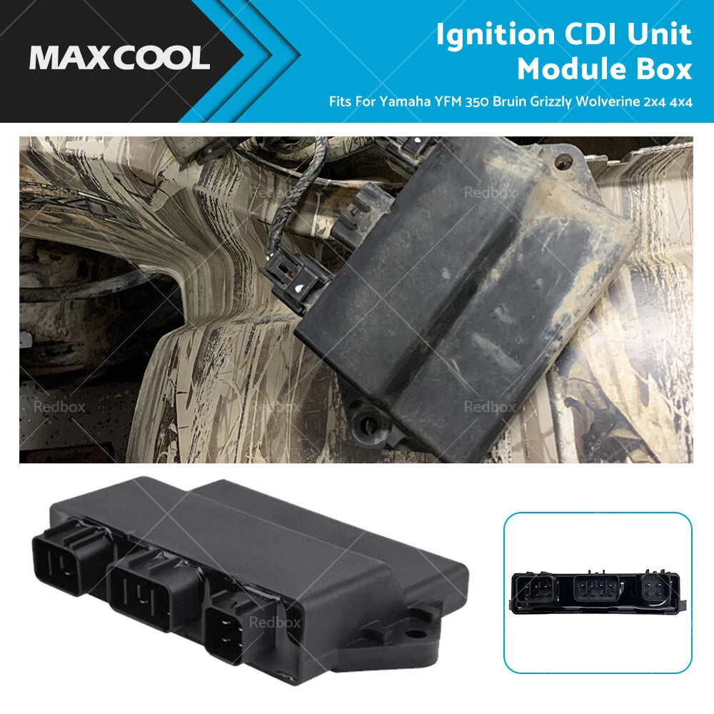 CDI Unit Ignition Module for Yamaha YFM 350 Bruin Grizzly Wolverine (2000–2006)