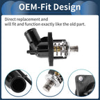 Engine Coolant Thermostat Housing Assembly for Chevrolet Corvette (2015–2019)