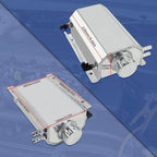2L Aluminum Radiator Coolant Overflow Tank for Universal Applications