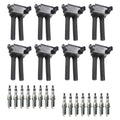 Set of 8 Ignition Coils & 16 NGK Ruthenium Spark Plugs for 2500 3500