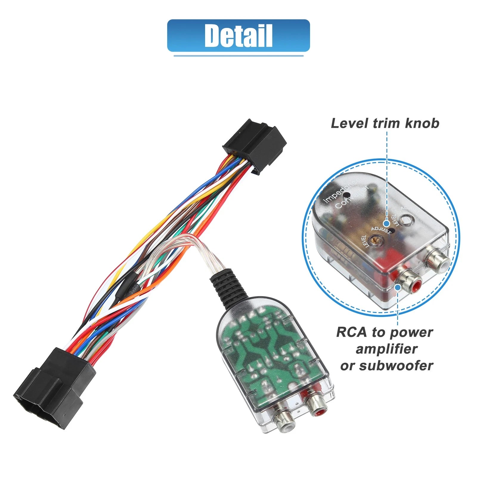 Amplifier Wire Adapter Interface for Chevrolet GMC 