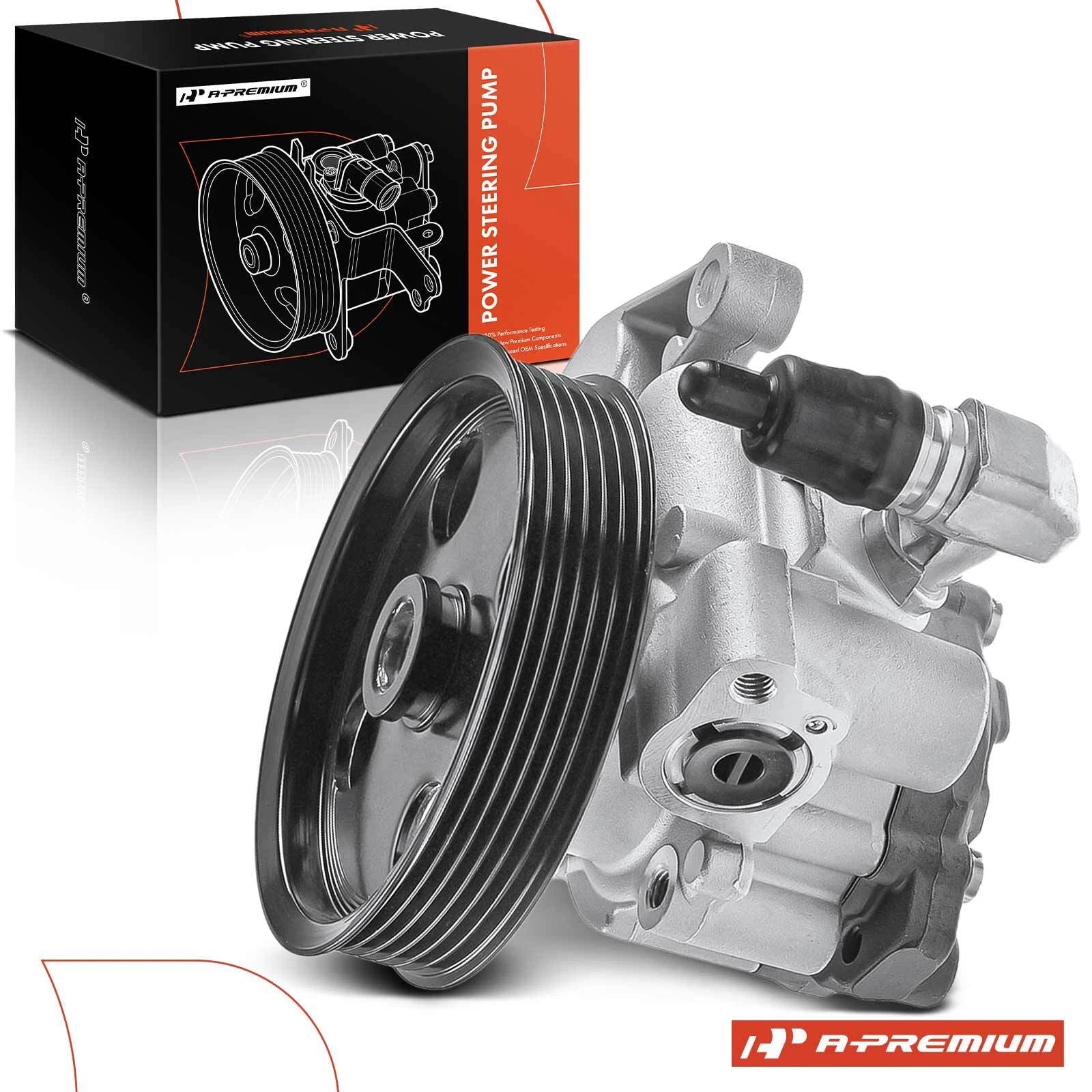 Power Steering Pump with Pulley for Mercedes-Benz C300 C350 E350 E550 (2008–2015)