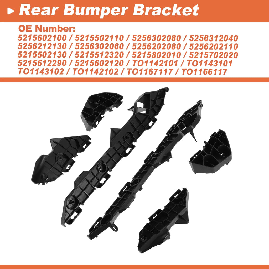 Bumper Bracket for Toyota Corolla (No. 5215602100/5215502110/5256302060/5256202080)