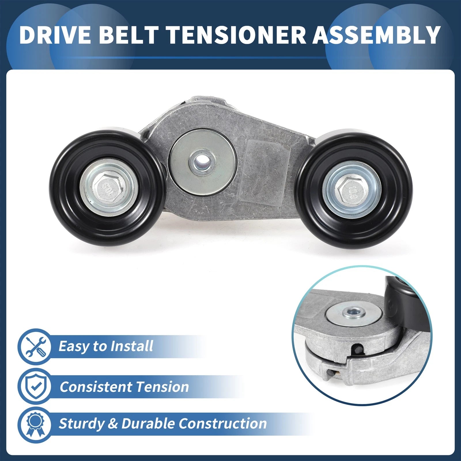 Belt Tensioner for Volkswagen Polo (1994–2005) No. 377260299 Metal