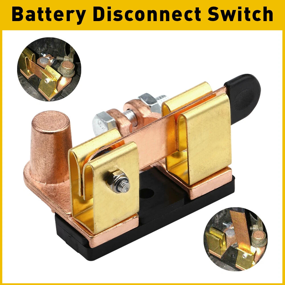 Battery Isolator Disconnect Switch for Vehicle Car RV Auto
