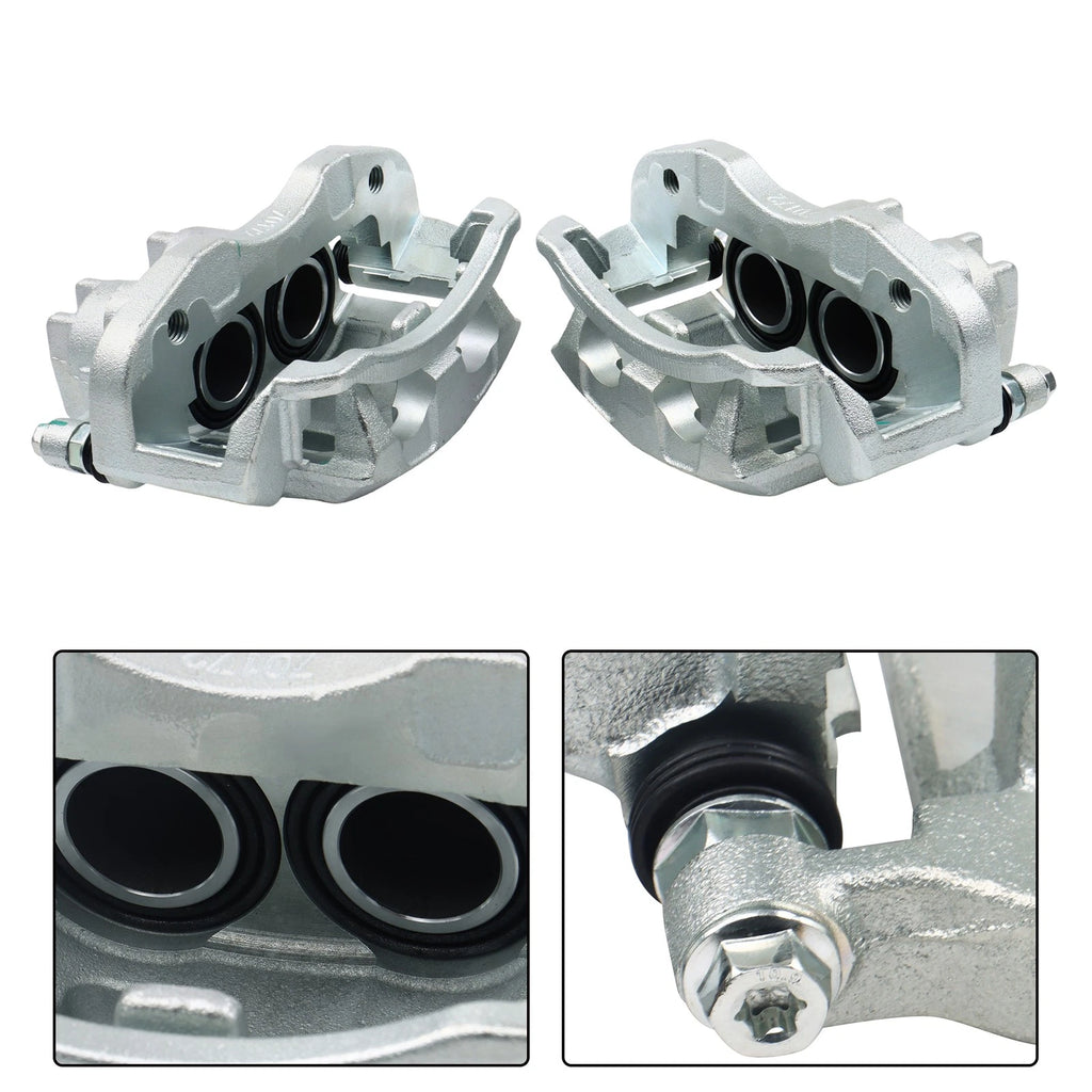Set of 2 Rear Brake Calipers for Ford F-350 Super Duty (1999–2000) 18-B4690