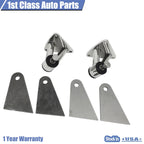 Polished Stainless Engine Motor Mounts for Small & Big Block Chevy (SBC BBC)